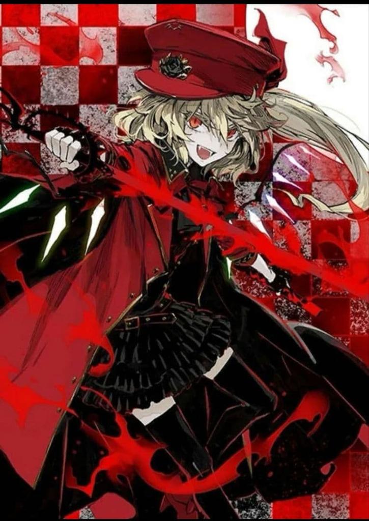 [USED] Touhou Project Flandre Scarlet Military Uniform Figure