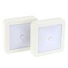Motion Controlled Human Body Sensor Led Night Light Smart Battery Operated For Baby Room Hallway Pathway Home Light