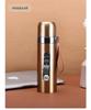 304 Stainless Steel Bullet Thermos 500ml with Lanyard, Insulated Engraved Water Cup for Business or Office Gift