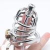 Frrk BDSM Bondage Lock Sex Toys Male Chastity Device Metal Chastity Dildo Cage Stainless Steel Cock Chastity Cage for Men