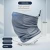 Cycling Masks Headwear Bandana Head Wrap Face Scarf Mask Neck Wardrobe Breathable Light Cool Wind Outdoor Running Hiking Mask