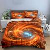 Galaxy Clockwork Art Decor Soft Comfortable Duvet Cover Bedding Set Included 1*Duvet Cover & 2*Pillowcases, Gift