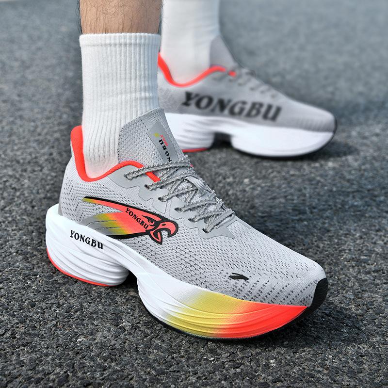 Marathon Running Shoes Sports Students Carbon Plate Racing Running Shoes Large Size Men S Shoes Sports Shoes 36