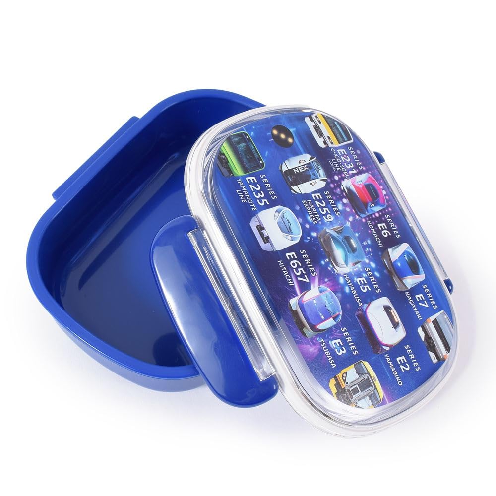 COLORFUL CANDY STYLE Bento Train Face Collection by JR East for Made In N5803300 Children's Box, (Licensed Japan) Boys, Japan,