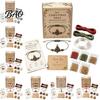 Beads for Jewelry Making DIY Christmas Beaded Bracelet Kit, Holiday Handmade Craft Supplies, Xmas Beading Sets Kids Bead Kit Adults, Kids, Family