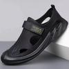 Breathable Sport Mesh Skate Shoes: Men's Soft Leather, Versatile Youth Fashion, Comfortable Non-slip Sandals