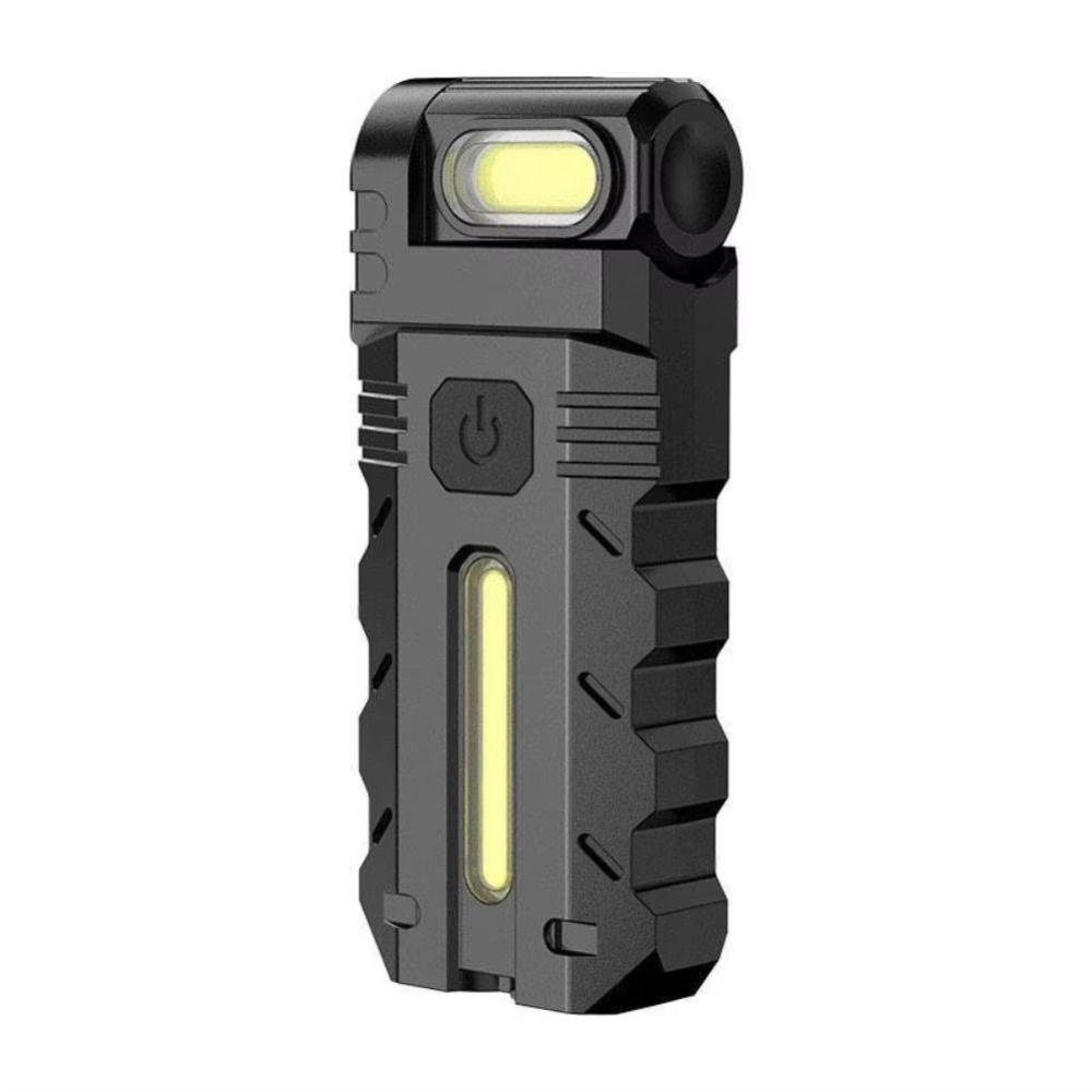 USB Rechargeable EDC Pocket Torch 1000mAh Battery Rechargeable Flashlight Emergency Lighting