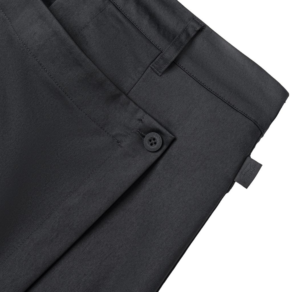 Li Ning Kung Fu Series Fashion Versatile Long Casual Skirt Women Skirts Black ASKW324-4