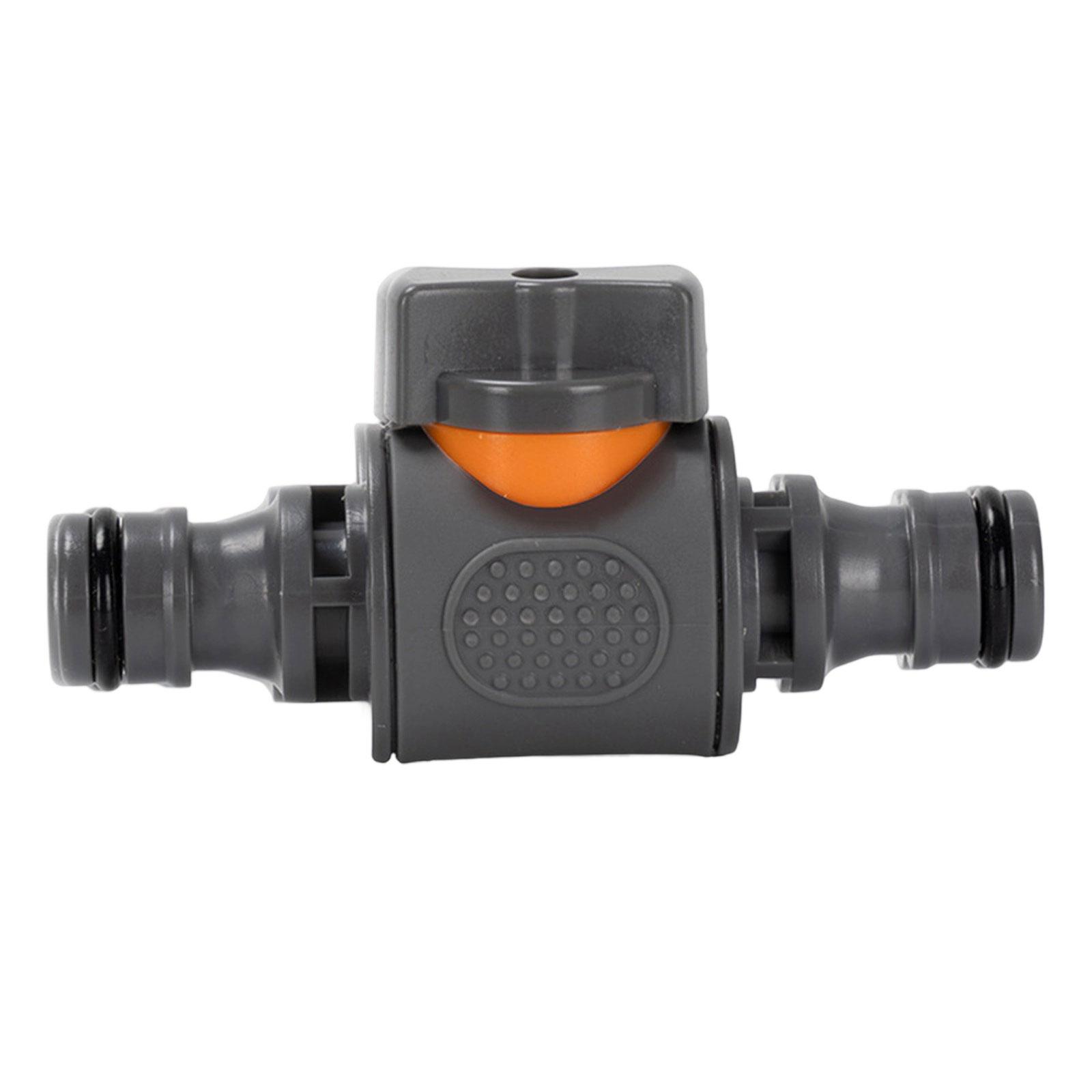 

Garden Hose Pipe Tube Quick Release Valve Connector with Control Valve Extender Hose End for Horticultural Irrigation A