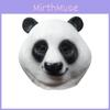 Adorable Panda Head Mask Funny Latex Costume Accessory For Halloween Parties And Performances