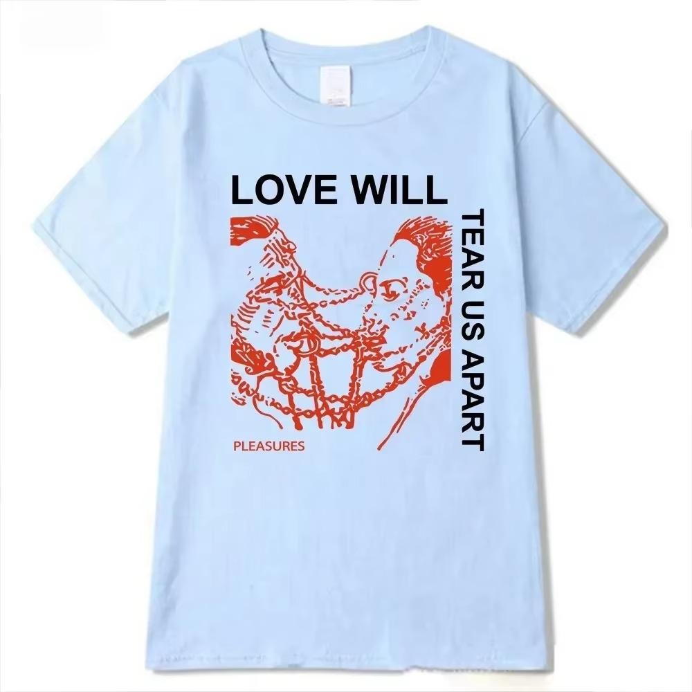 Tricou pentru bărbați Lil Peep Peep Love Will Tear Us Apart Imprimeu Tricou supradimensionat Tricouri Hip Hop Streetwear Topuri casual Unisex