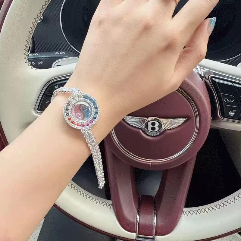 

Thai Buddhist Po Nan Song Diamond Heart Bracelet - Authentic Temple Brand Thai Xin Yuan
