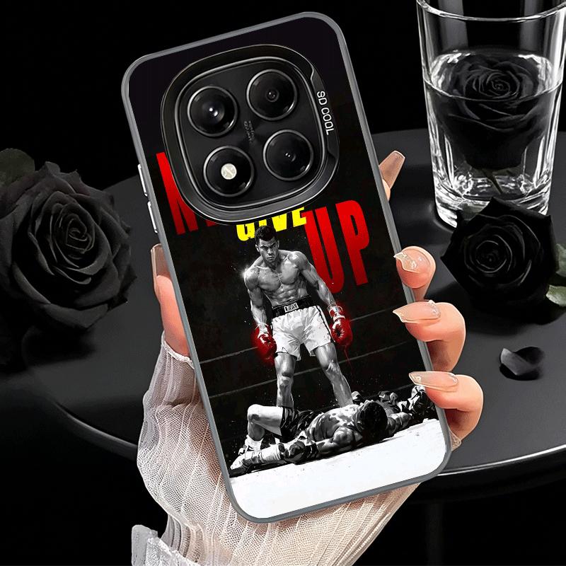 Mike Tyson Boxer Man Soft Phone Case for Xiaomi Redmi Note 13 14 15 Pro Plus 12S 12 11S 11 11T 10S 10 Shockproof Cover Back Shel