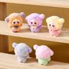 10Pcs Crybaby Tree Rabbit, Anime Flocked Action Figure, Decorative Pendant, Desktop Kawaii Doll Ornaments  Gift Items