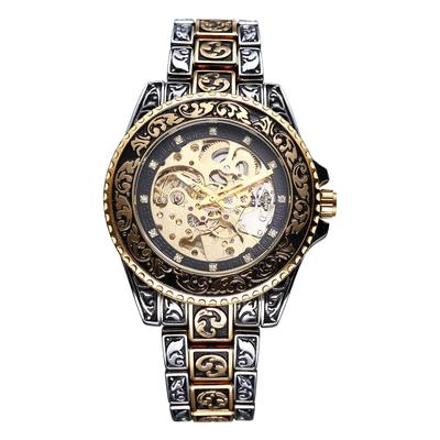 Cool Steampunk Watch for Men: Fashionable, Luxury Automatic Watch, Popular, Perfect Gift, Stainless Steel, Retro Classic Style, Perfect for Father's