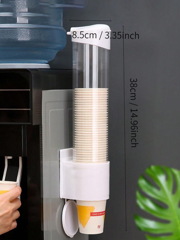 1 pcs Plastic cup fetcher for water drinking machine wall mounted disposable paper cup holder replacement parts white/black