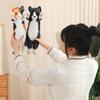 Standing Simulation Cat Plush Toy PP Cotton Jumpping Kitten Plush  Birthday Christmas