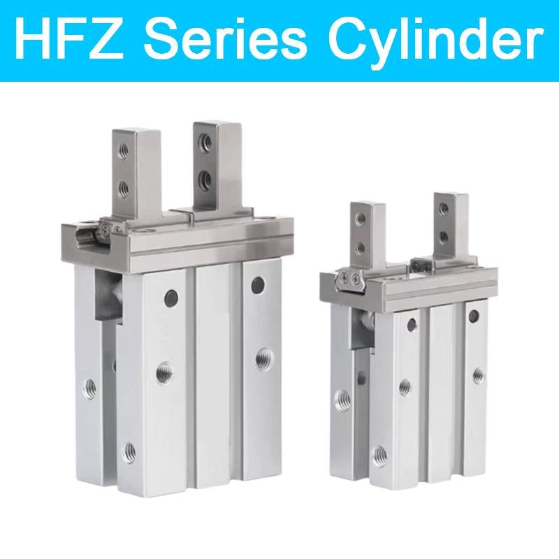 Cylinder HFZ6 HFZ10 HFZ16 HFZ20 HFZ25 HFZ32 HFZ40 HFZ Parallel Style Pneumatic Air Gripper Double Acting Gripper