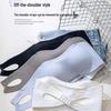 Seamless Push-Up Strapless Bandeau Bra for Women - Anti-Slip, Non-Drop, Backless Design, Enhances Small Chest