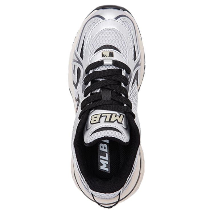 MLB Curve Runner Height Increasing Chunky Sneakers Unisex Silver 3ARNCVR5N-50SIS