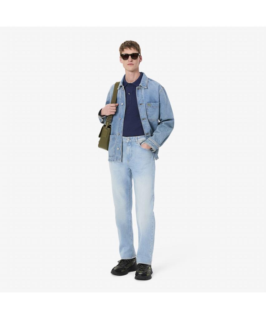 LACOSTE Men'S Straight Fit Denim Hh2321-55N Mku