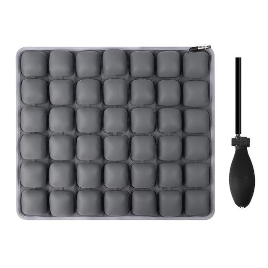 Aufblasbares Luftkissen für Bürostuhl Tragbares TPU-Sitzkissen mit eingebauter Pumpe Faltbare Hüftstütze