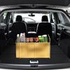 Trunk Organizer For Car Cartoon Folding Grocery Organizer For Car Auto Backseat Holder For Truck Women Men Van Grocery Travel