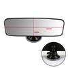 360° Rotation Adjustable Car Rear View Mirror With Suction Cup Wide-angle Car Rearview Mirror Auto Interior Accessories