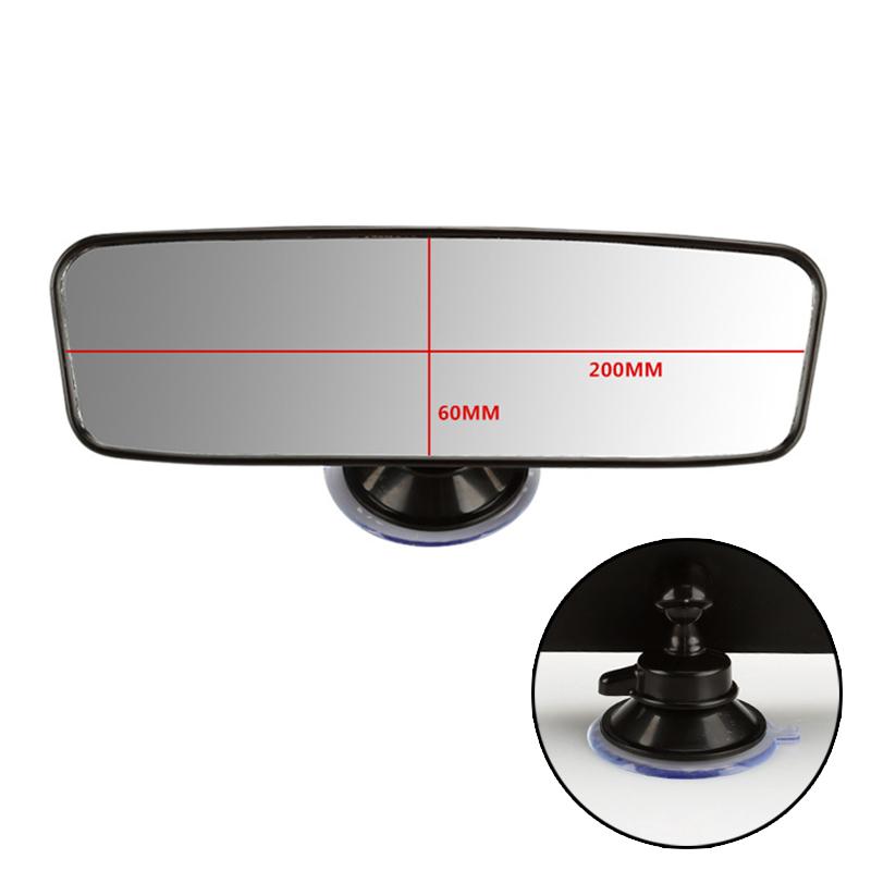 360° Rotation Adjustable Car Rear View Mirror With Suction Cup Wide-angle Car Rearview Mirror Auto Interior Accessories