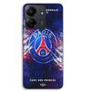 Custom Phone Case - MANIACASE - Xiaomi Redmi 13C 4G - TPU Silicone - Paris Saint Germain - Black