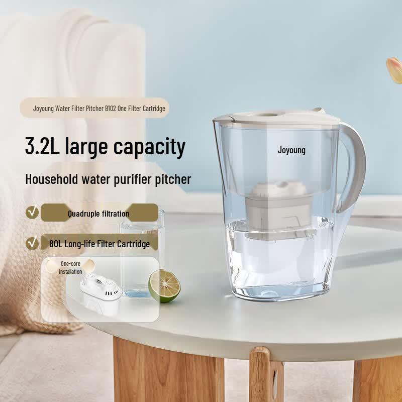 Joyoung Ocean Series 3.2L Water Filter Pitcher CN Plug (adapter Included)