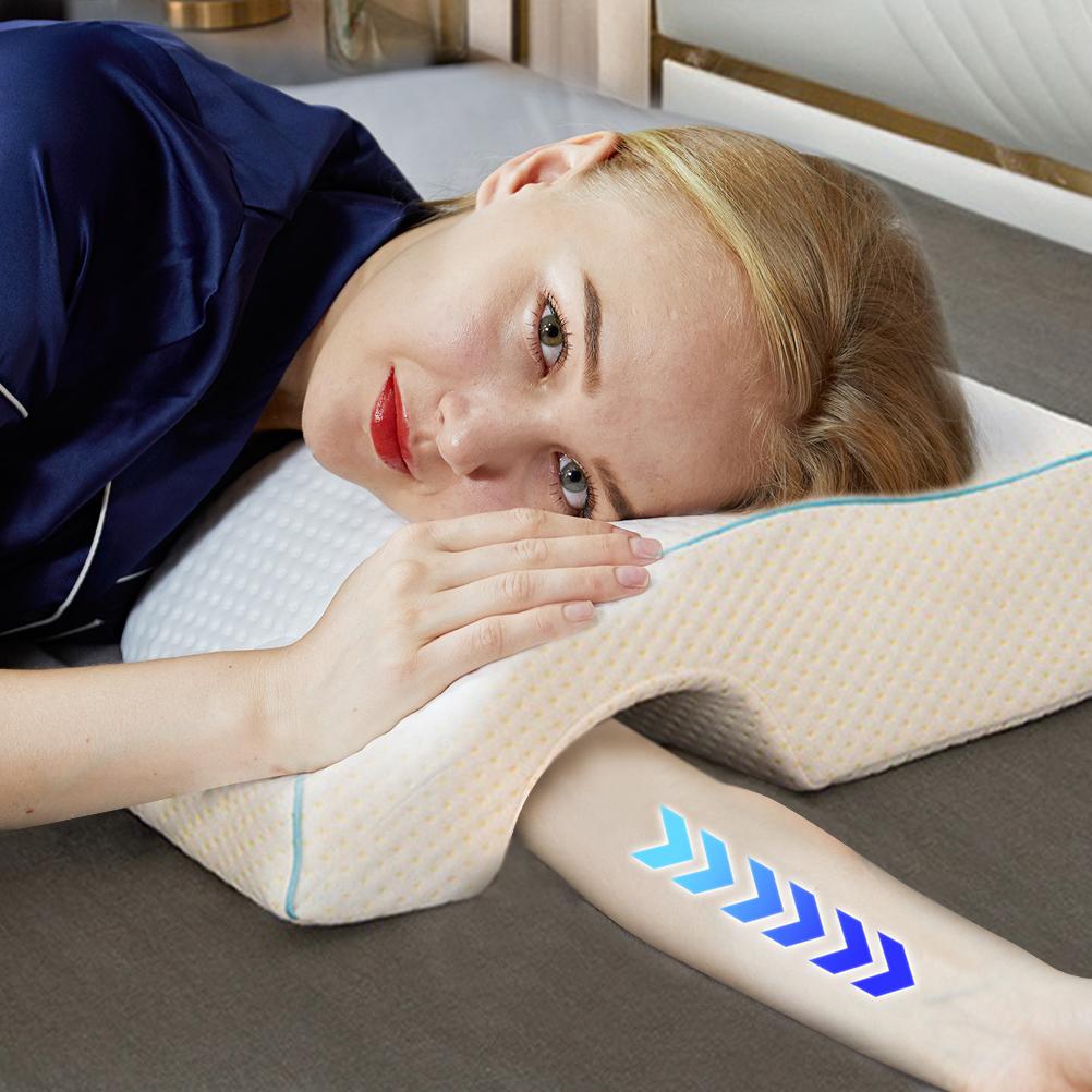 Couples Memory Foam Pillow Anti Pressure Arm Pillow for Home Sleeping