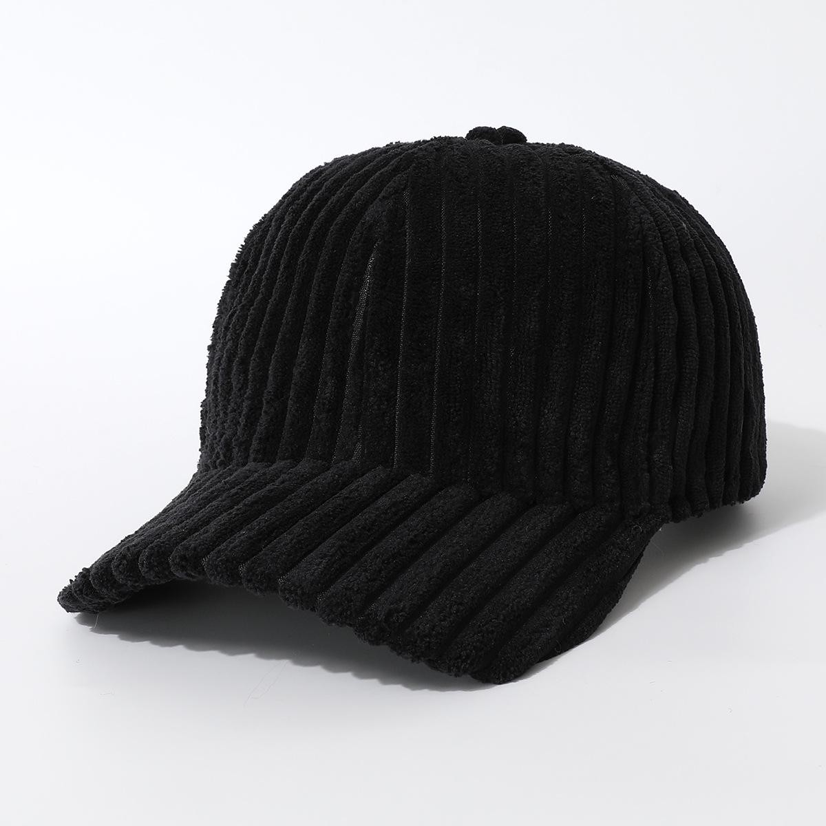 

Trend Striped Men S And Women S Hats Baseball Cap Cap Cap Season Thickened Warm Casual Hat One size fits all [winter stick]