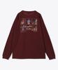 Lostbrook Long Sleeve PG2062 Elderberry Size S [Columbia] T-Shirt