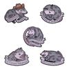 Creative Mouse Shaped Brooch Vibrant Cartoon Design Enamel Pin For Accessories Fashionable