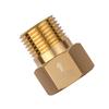 2PCS Strong 1/2 Inch Brass Check Valves Corrosion Resistant Fluid Control Fitting for Outdoor Fountains System Use