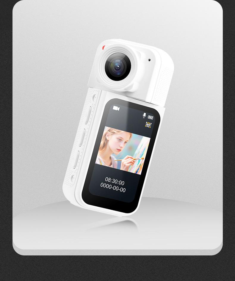 1080p Mini Sports Camera - Portable HD Thumb Recorder with Large Screen for Cycling