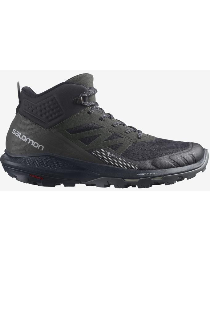 Shoes OUTPULSE MID Ice Cm [Salomon] Hiking/Trekking GORE-TEX Men's Black/Ebony/Vanilla 25.0