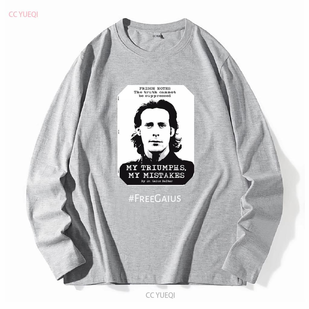 Battlestar Galactica T Shirt Gaius Baltar long or short sleeves vintage Washed Soft Comfortable Unisex streetwear Versatile