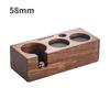 51/53/58mm Wood Coffee Tamper Holder Espresso Tamper Station Stand Wooden Base Espresso Machine Tools Barista Accessories