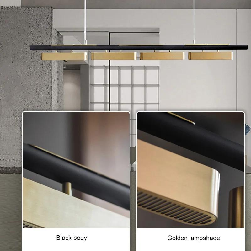 Nordic Light Luxury Restaurant Pendant Light Modern Bar Table Living Room Ceiling Pendant Lamp Table Home Decoration LED Lights