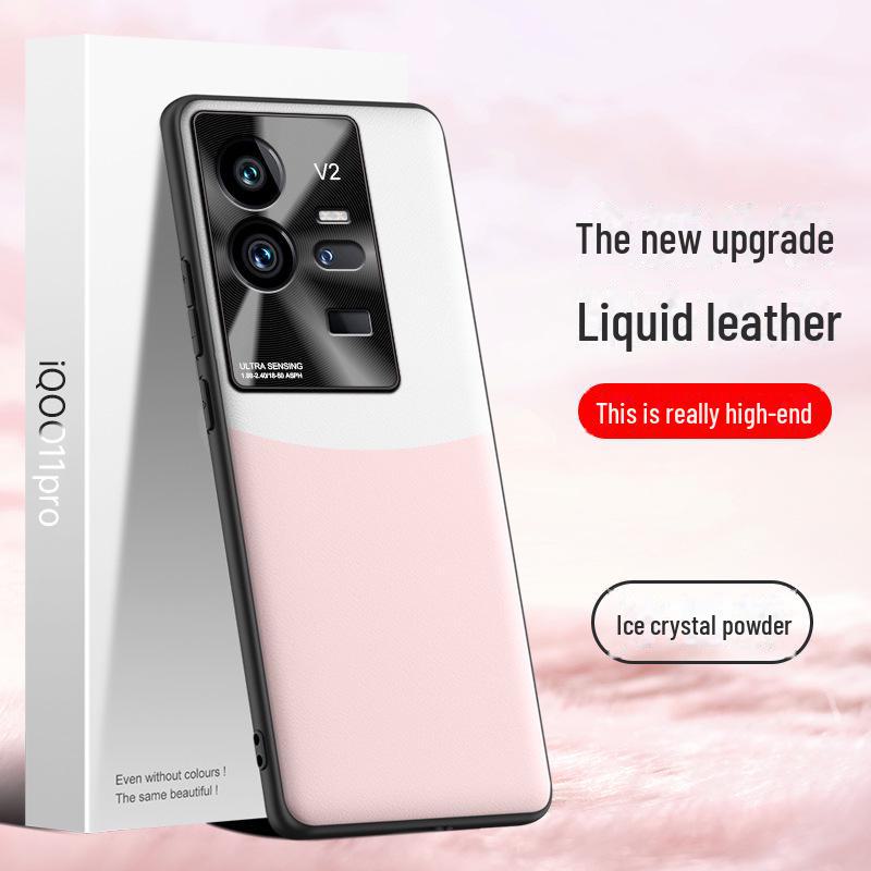 iQOO11 Pro Liquid Leather Case: Durable, Anti-Fall, Anti-Fouling Protective Cover