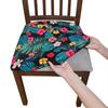 4Pcs Universal Stretch Chair Seat Cover Removable Dirt-resistant Chair Slipcover  Home