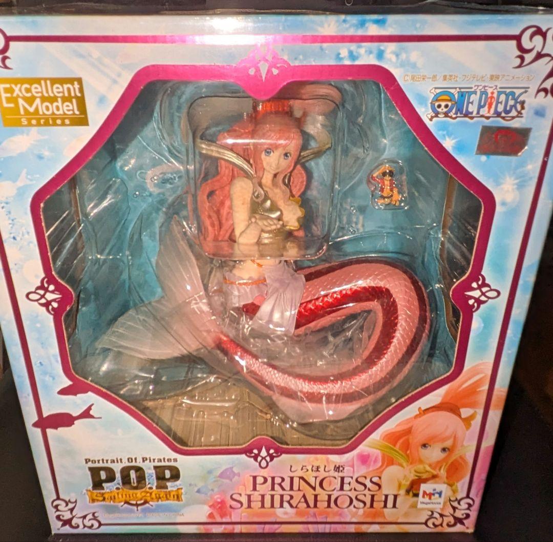 

[Б/У] Фигурка P.O.P One Piece Принцесса Ширахоши с Мини Луффи