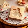 Wooden Gingerbread and Shortbread Cookie Mold Cutter