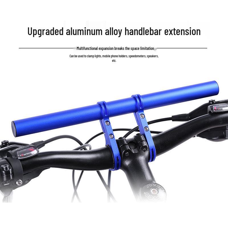 Multifunctional Aluminum Bicycle Extension Rack for Light and Meter