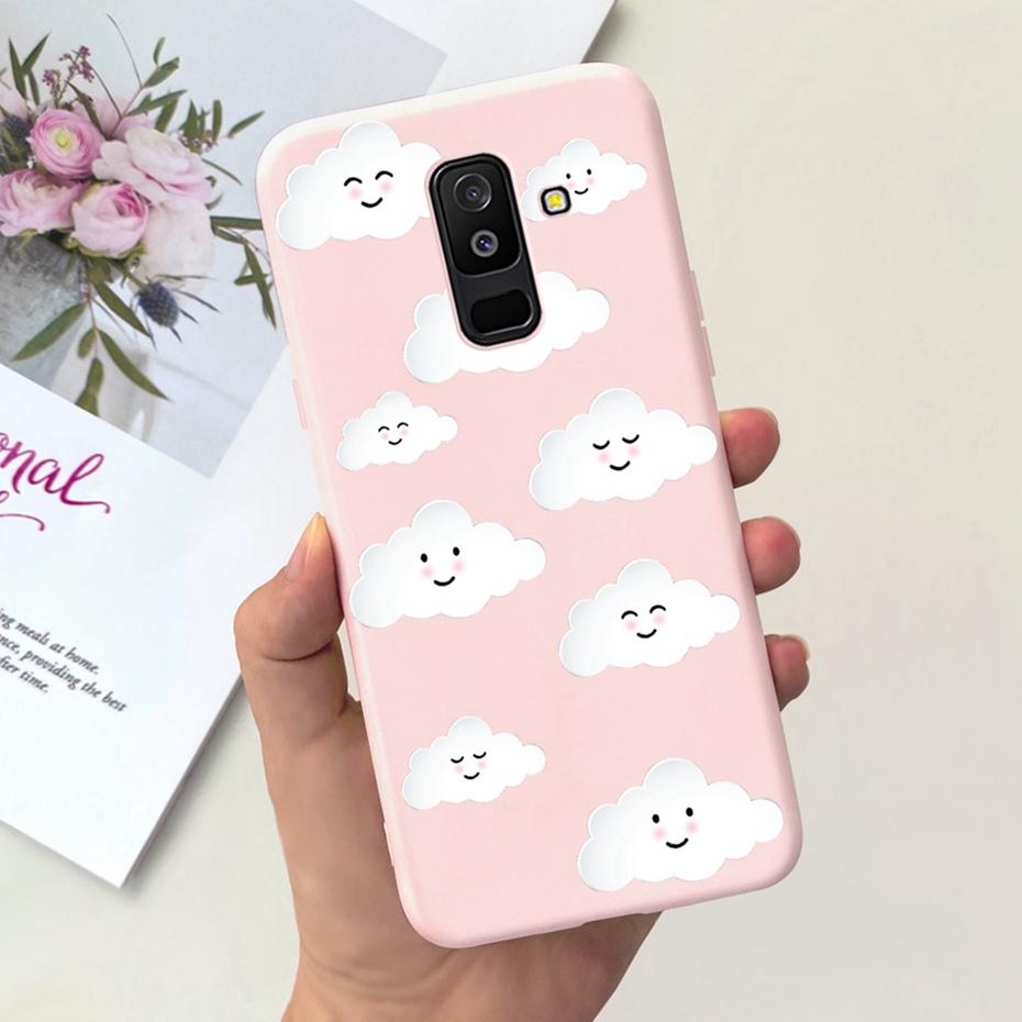 Fashion Case For Samsung Galaxy A6 Plus 2018 Soft Silicon TPU Back Cover For Samsung A6 2018 A 6 A6+ A6plus Phone Cases