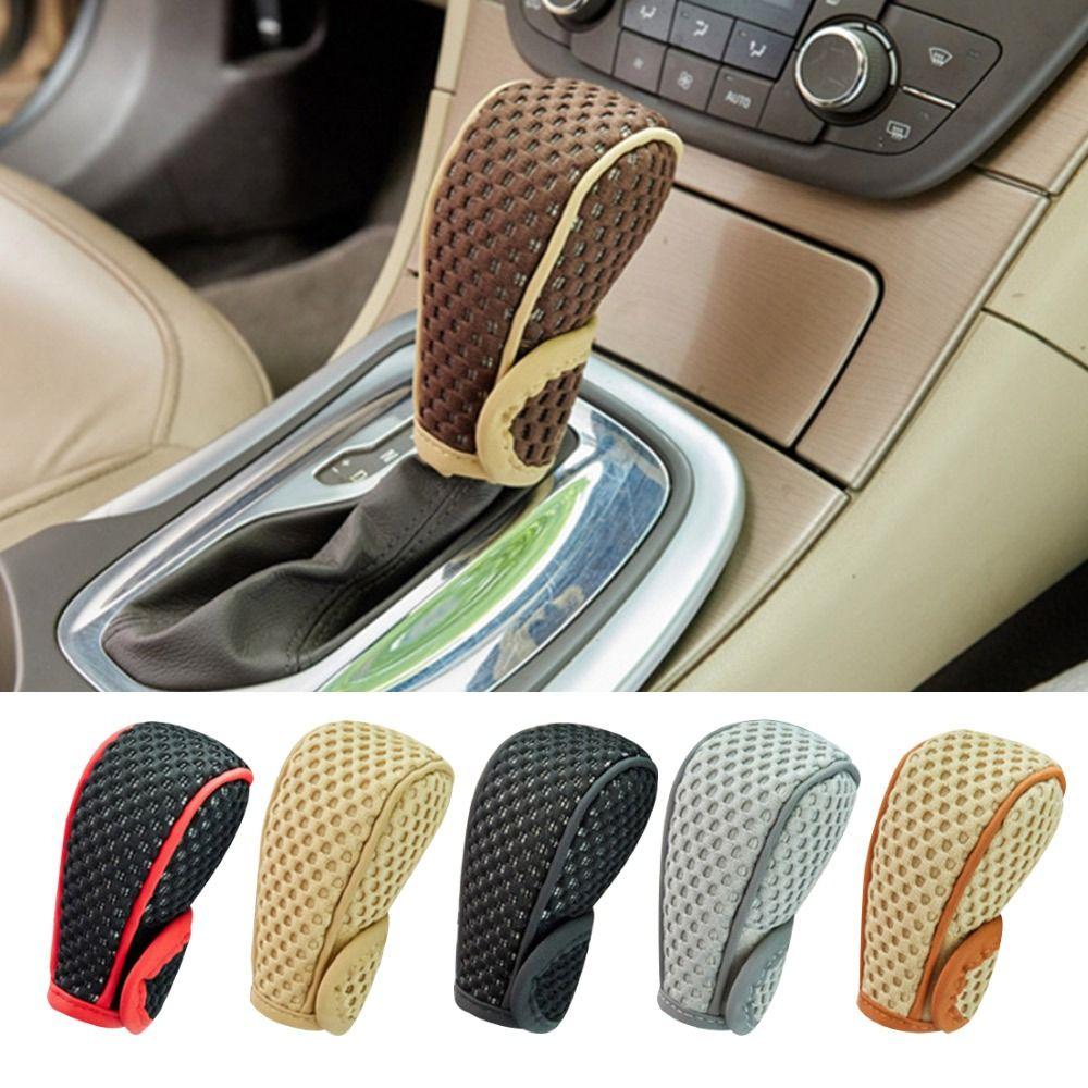 

Absorbent Car Shift Knob Cover Non Slip Gear Shift Collars New Grip Handle Protective Covers