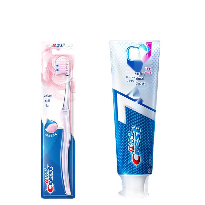

Crest Velvet Gum Care Toothbrush & All-in-One Toothpaste Set