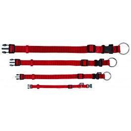 Collier - TRIXIE - Nylon Rouge - Taille XS-S - Largeur 10 mm - Longueur 22/35 cm